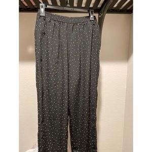 Alfred dunner polka dot polyester work pants